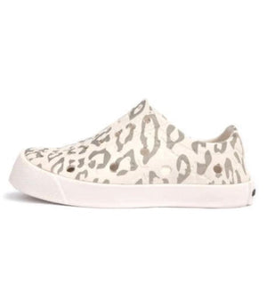 Cream Leopard Waterproof Sneaker