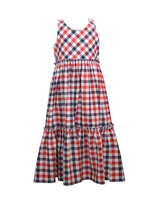 bonnie jean maxi dress Bonnie Jean Americana Maxi Dress – Ashley's Children's Boutique