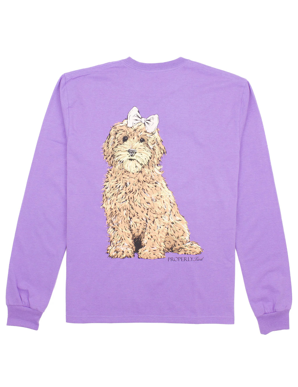 Adult Goldendoodle LS Light Purple