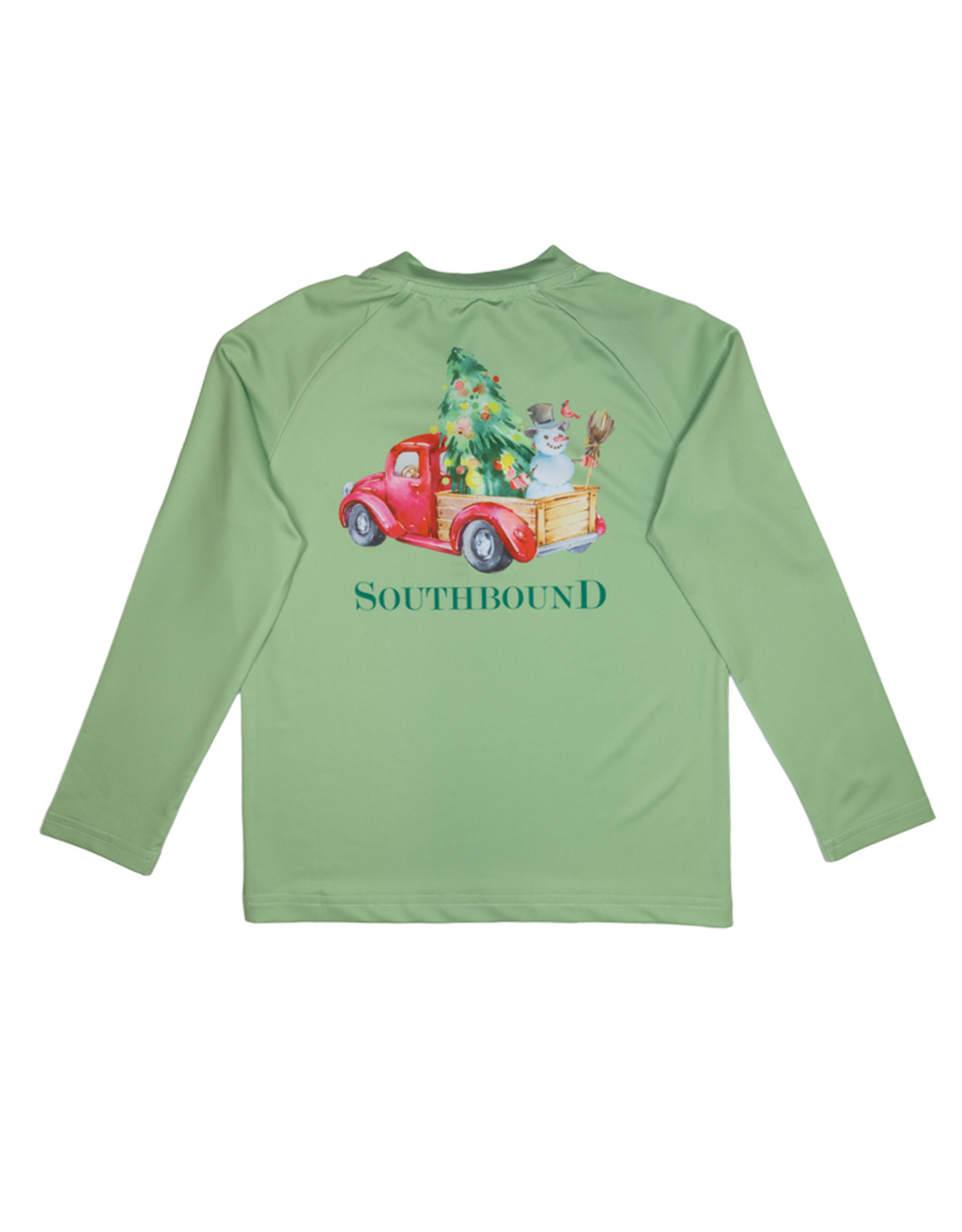 Southbound Christmas Truck LS Perf Tee