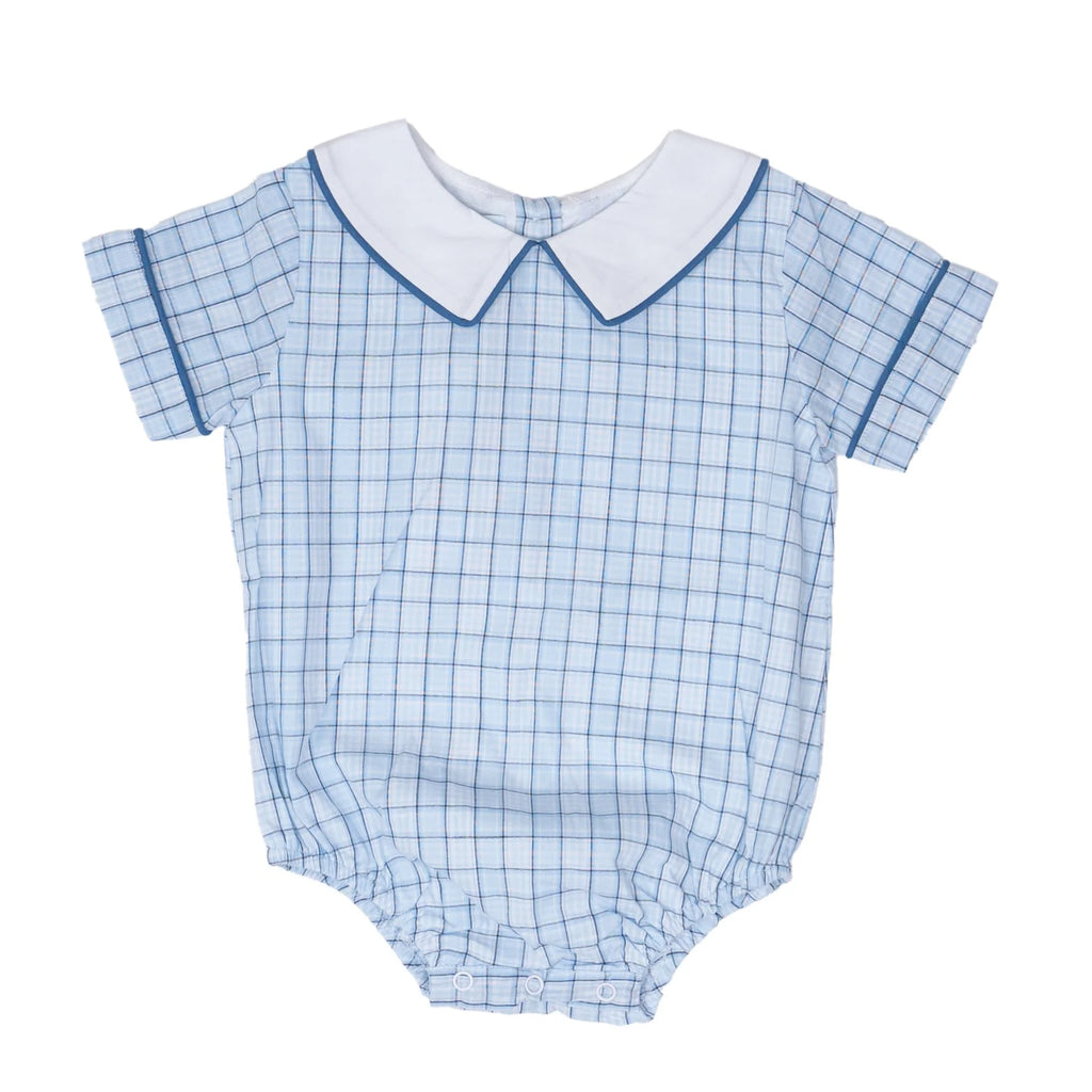 The Oaks James Bubble, Blue & Navy Plaid