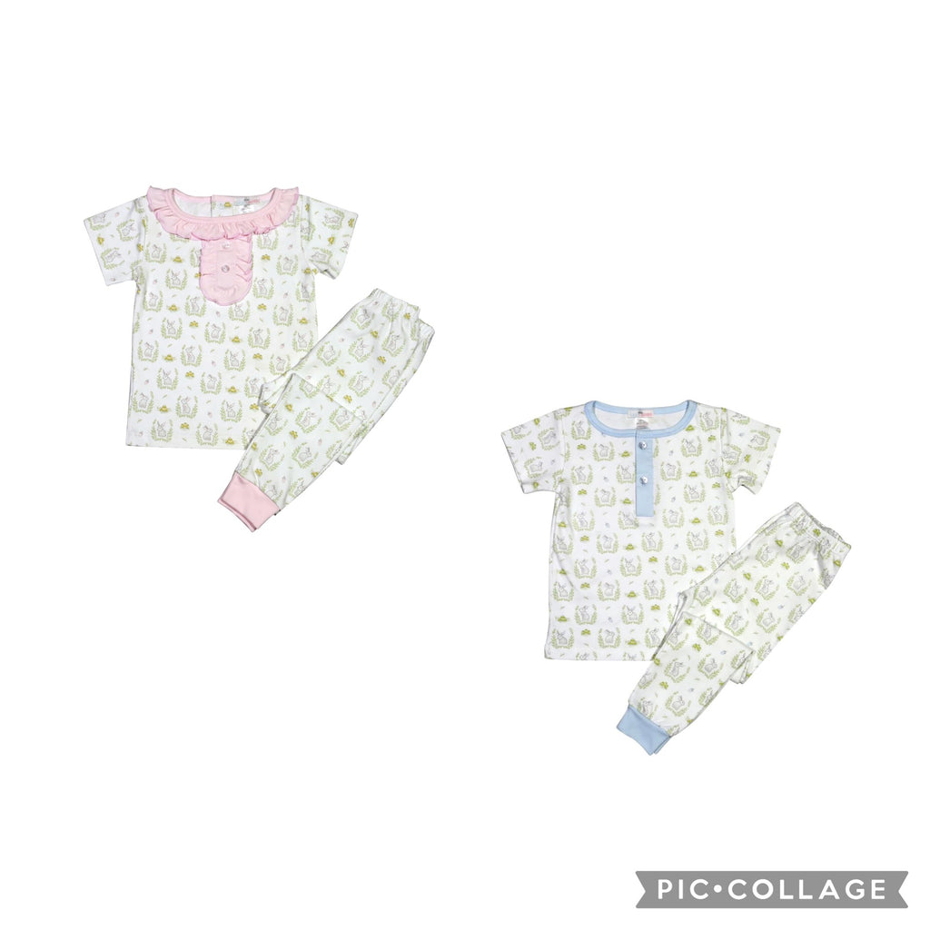 Baby Loren Bunnies 2 Pc Loungewear Set